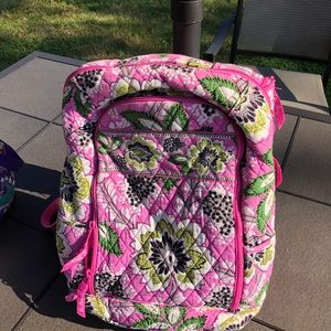 Vera Bradley Pink Swirl Backpack